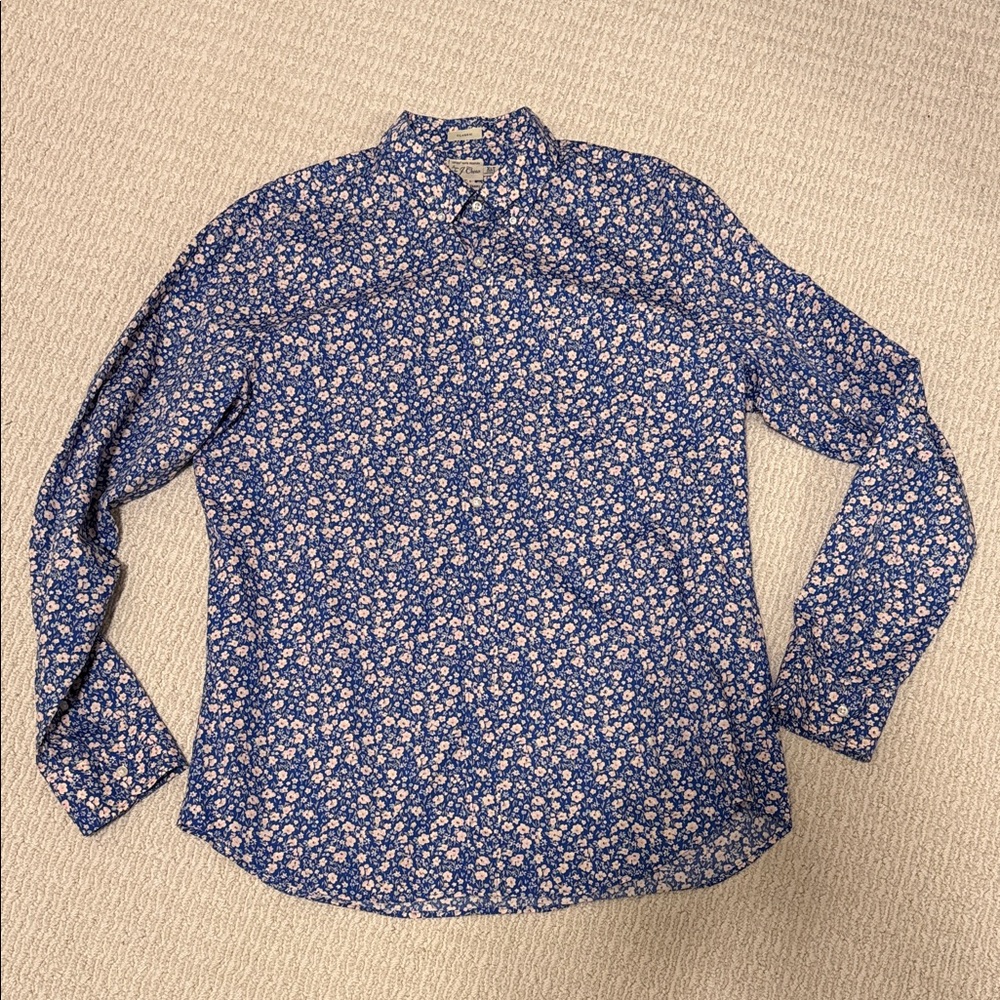 J. Crew Men’s XL Tall floral button down